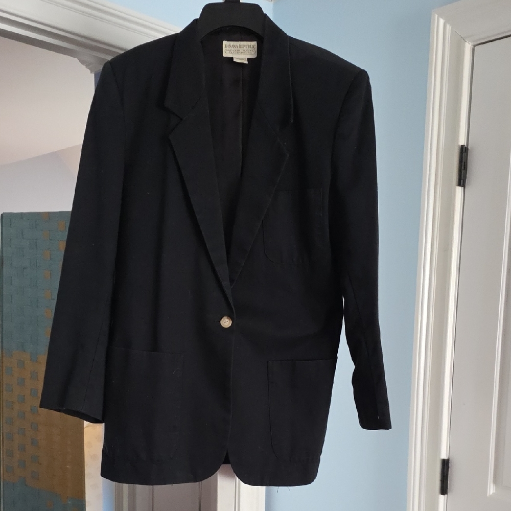 Banana Republic Elegant Dark Blazer